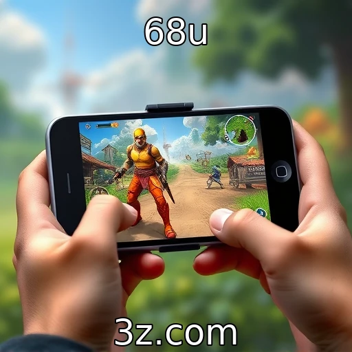 Expansão do mercado de jogos móveis em crescimento